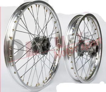 

1.6x21 2.15x18 BOSUER BSE CNC Aluminum Alloy Motorcycle Off Road Dirt Bike Front Rear Spoke Wheel Rim