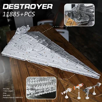 

75252 Star Toys Wars Ultimate Imperial Star Destroyer Building Blocks A New Hope DIY Bricks For Kids Toys Children Boys Gift