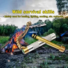 Инструменты безопасности выживания Открытый Кемпинг поршневое устройство зажигания Портативный Сжатие воздуха воспламенитель наборы