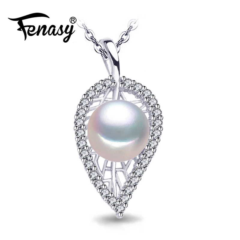 Ожерелье из натурального жемчуга FENASY для женщин ювелирные изделия