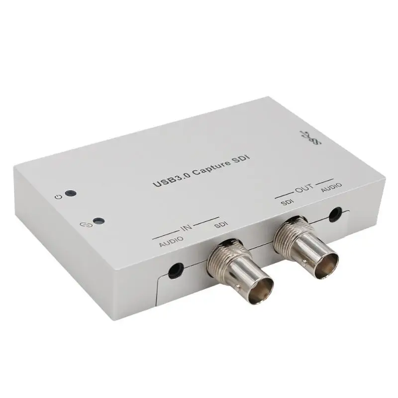 

Professional SDI to USB3.0 Audio Video Capture Card Grabber for Streaming Live Broadcast Home Theatre System Accessories