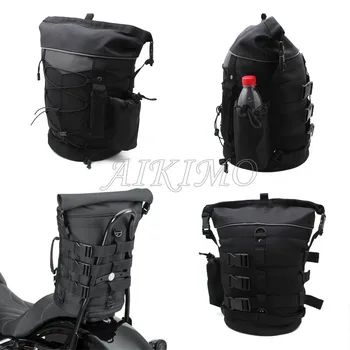 모멘텀 프리로더 확장형 오토바이 여행 수하물, 내후성 더플 백, 할리 시시 바 스트랩 포함 상품 이미지