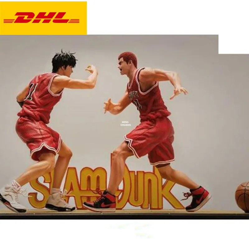 18 "DUNK статуя Rukawa акаджи, каэде, бюст ханамичи сакураги полный Длина портрет подарок к празднику анимационная фигурка GK Ящик для игрушек 46 см