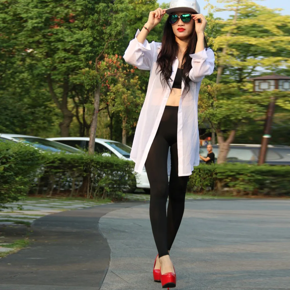 Женские черные леггинсы с заниженной талией и эффектом пуш ап|Легинсы| |