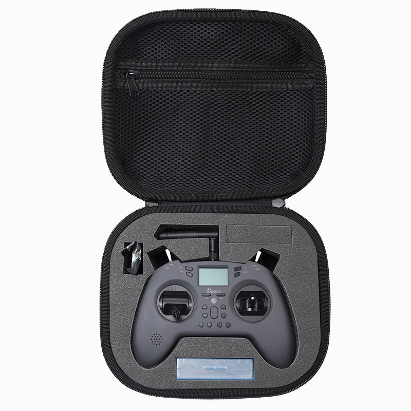 Jumper T-Lite Storage Bag Portable Carrying Case Remote Control Protector Handbag for TLite Series / RadioLink T8S Transmitter 13 Features: 1.Shock absorption protection 2.Sandwich NetLarge capacity storage