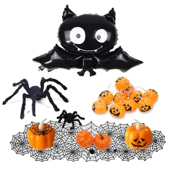 

Combination Balloo n Halloween Celebration Party Decoration Children Room Pumpkin Accessories Kids Birthday Decor Globos