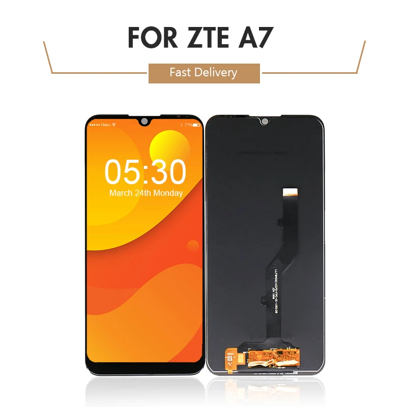 Черный 6 01 дюймов для ZTE Blade A7 ЖК-дисплей и сенсорный экран дигитайзер сенсор