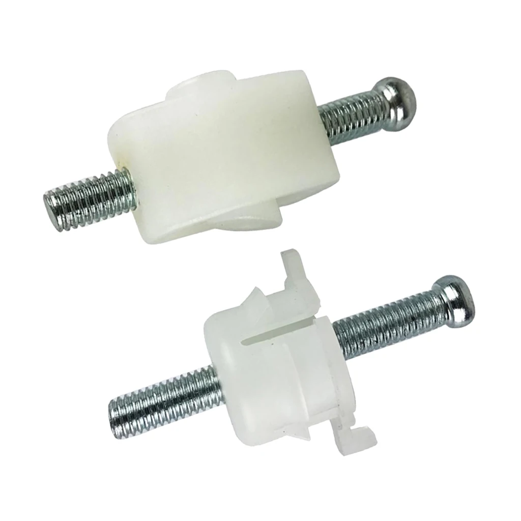 2 Pieces Auto Front Headlamp Adjusting Headlight Adjuster Clip Screw Kit for VW Transporter T4