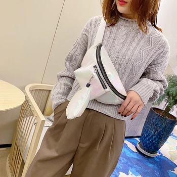 

2pcs/set Fashion Fanny High-capacity Bursting Pattern Chest Bags Bursting Pattern Casual Crossbody PU Leather Waist Belt Purse