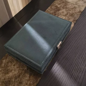 

Wooden Capacity Large Jewelry Earrings Storage Case Display Box