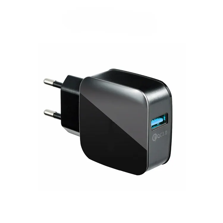 Быстрое зарядное устройство QC3.0 мини USB зарядное устройство адаптер ЕС-разъем, для поездок настенное зарядное устройство мобильного телефона для iPhone samsung Xiaomi