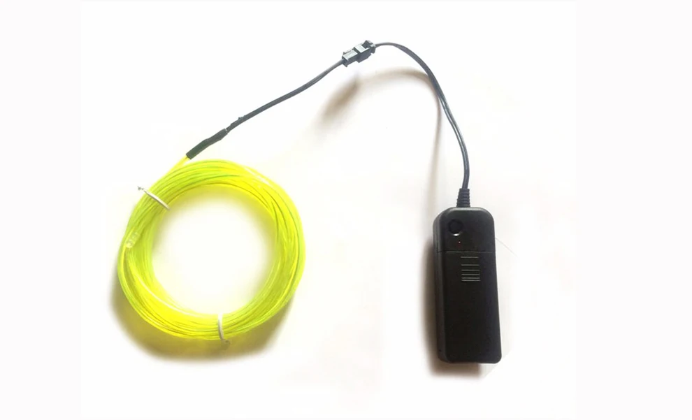 М 2 м 3 м 5 м батарея работает светодио дный гирлянды светодиодные Гибкий неоновый свет Glow EL провода веревка клейкие ленты для вечерние дома