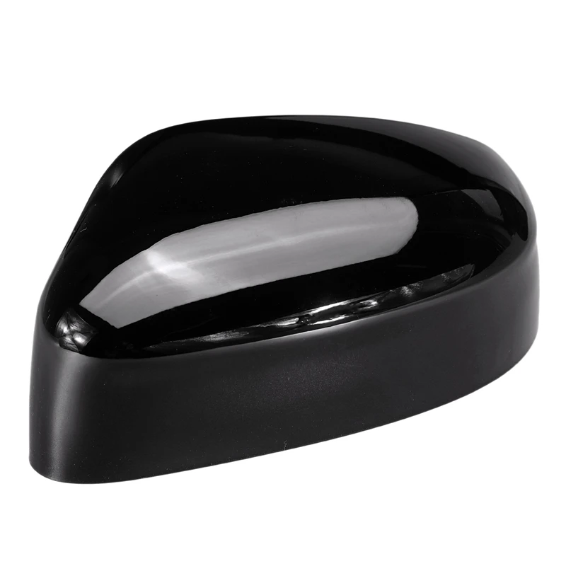 1 шт. глянцевый черный цвет зеркала заднего вида крышка чашки отделка Подходит