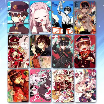 

Anime Toilet Bound Hanako kun Hanako Nene Yashiro Cosplay Transparent Acrylic Figure Keychain Keyring Bags Pendant photo Cards