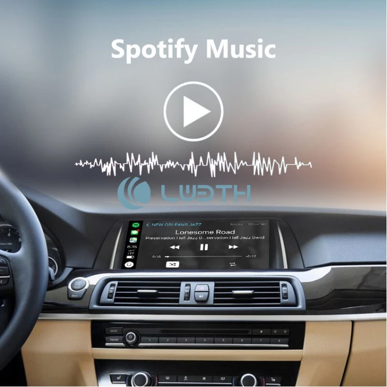 Excellent For BMW 5 Series F10 CIC Wireless Apple Carplay Android auto GPS NAVI Cam 2