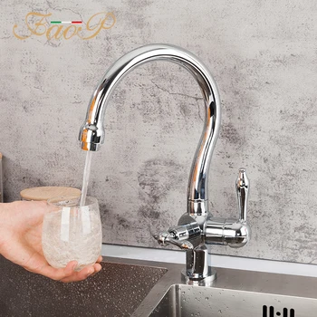 

FAOP кухонный смеситель для питьевой воды с двойной ручкой A4398-2