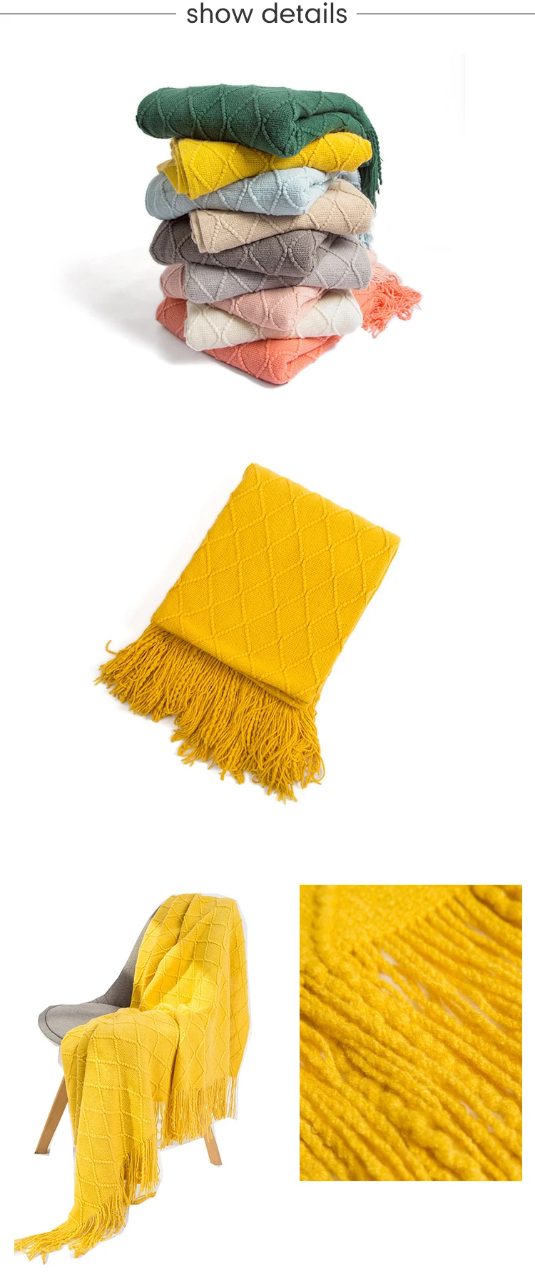 Women Winter Scarve Wrap Shawl Female Lady Pashmina Thick Big Blanket Imitation Cashmere Scarf 5 H55759c84207b43eab0b2e1c9ab6cadf4p