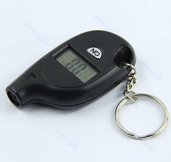 

Portable Mini LCD Digital Tire Tyre Air Pressure Gauge Tester Keychain
