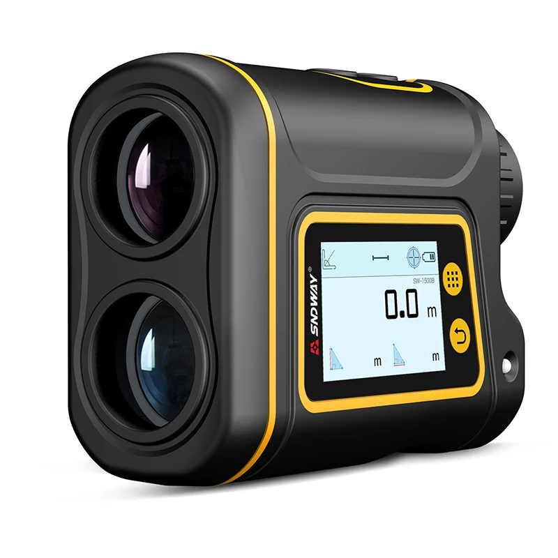 SNDWAY SW-1500B Layar Sentuh Pengukur Jarak Laser Golf Digital 1500M Teleskop Berburu Pengukur Jarak Meter/Pengukur Jarak Laser - AliExpress