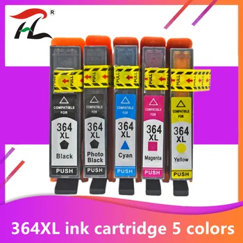 

Yi Le Cai printer ink cartridge 364XL HP 364 XL replace for HP Photosmart 5510 5515 6510 B010a B109a B209a Deskjet 3070A HP364