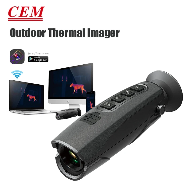 CEM Thermal Camera T 72 Hunt Night Vision Monocular Thermal Imager for Hunting Wild Boar Wolf