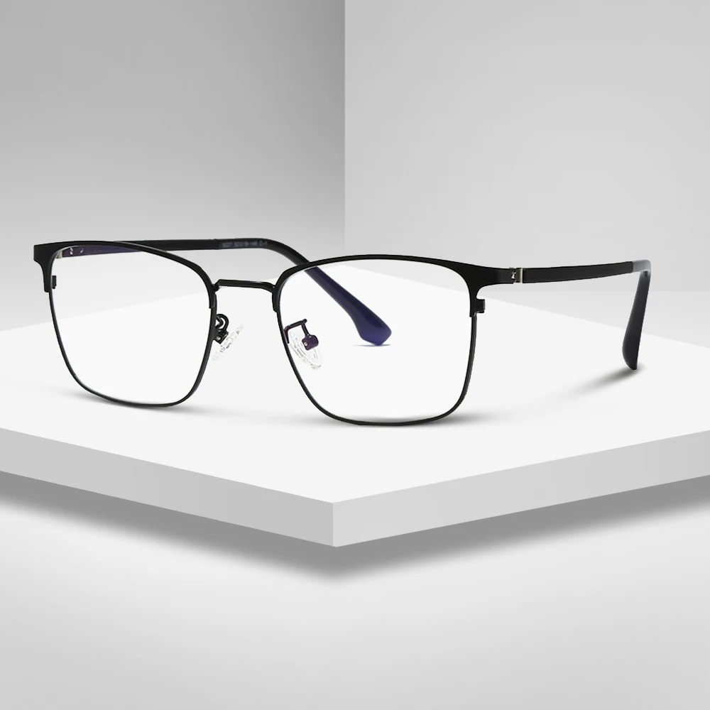 Квадратные очки в оправе мужские голубые световые блокирующие очки защитные компьютерные очки оптическое считывание голубые легкие очки мужские PL1171