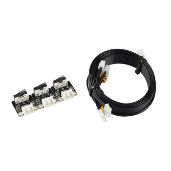 

3 Set Control With Cable 3D Printer Limit Install Mini XYZ Axis Plug And Play Portable Office PCB Repair For Ender 3
