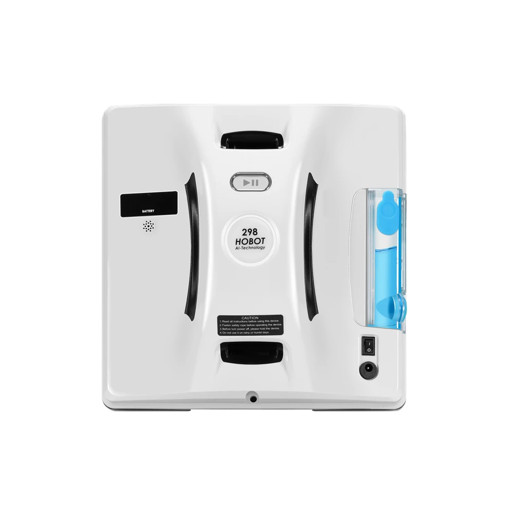 HOBOT 298 бытовой очиститель для окон робот-пылесос для уборки стеклоочиститель влажный сухой пульт дистанционного управления электрическое моющее стекло - Цвет: White