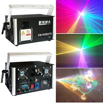 

5W 5000mw RGB 40Kpps galvo laser RGB party light for professional stage lighting effect laser show