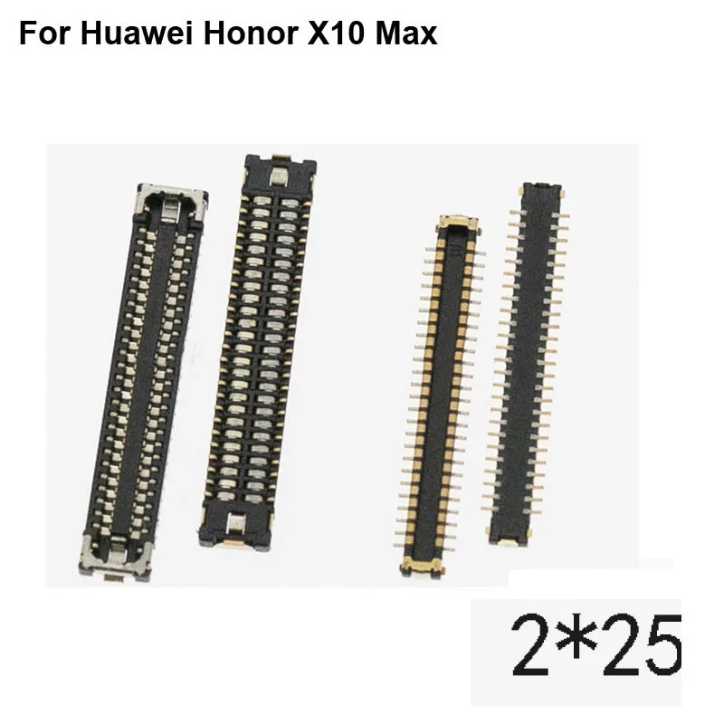 2pcs Dock Connector Micro USB Charging Port FPC For Huawei Honor X10 MAX logic on motherboard mainboard X 10 max | Мобильные