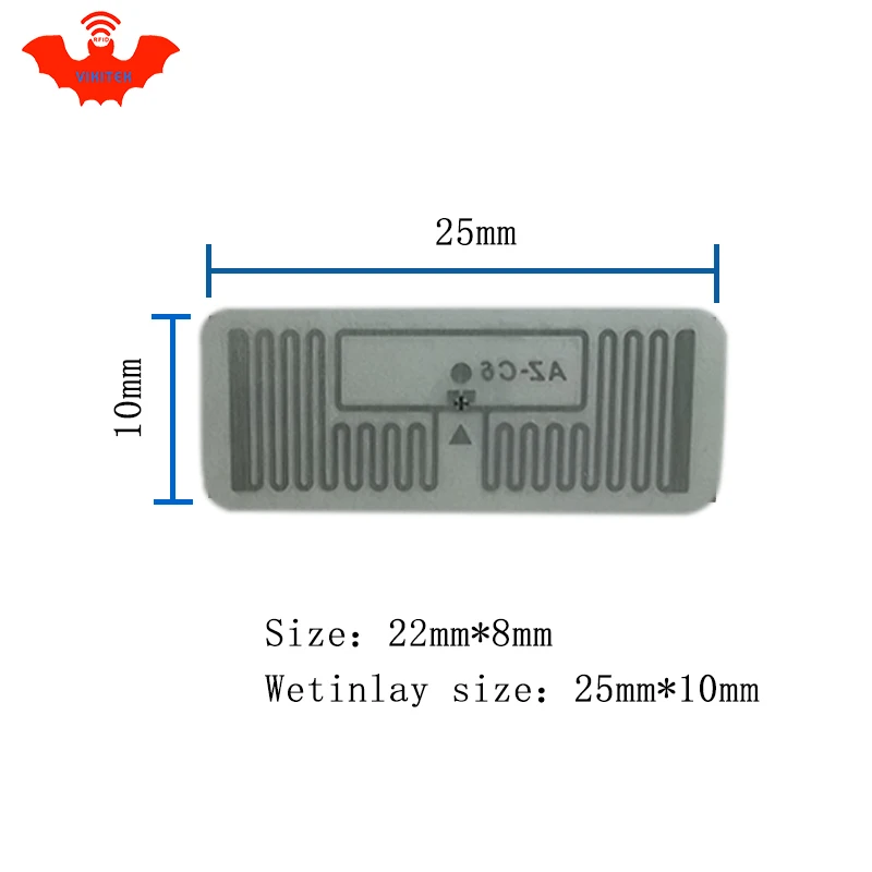 RFID метка UHF Impinj Monza R6 MR6 Встроенная микросхема 900 915 868 МГц 860 960 Higgs3 EPCC1G2 6C смарт карта