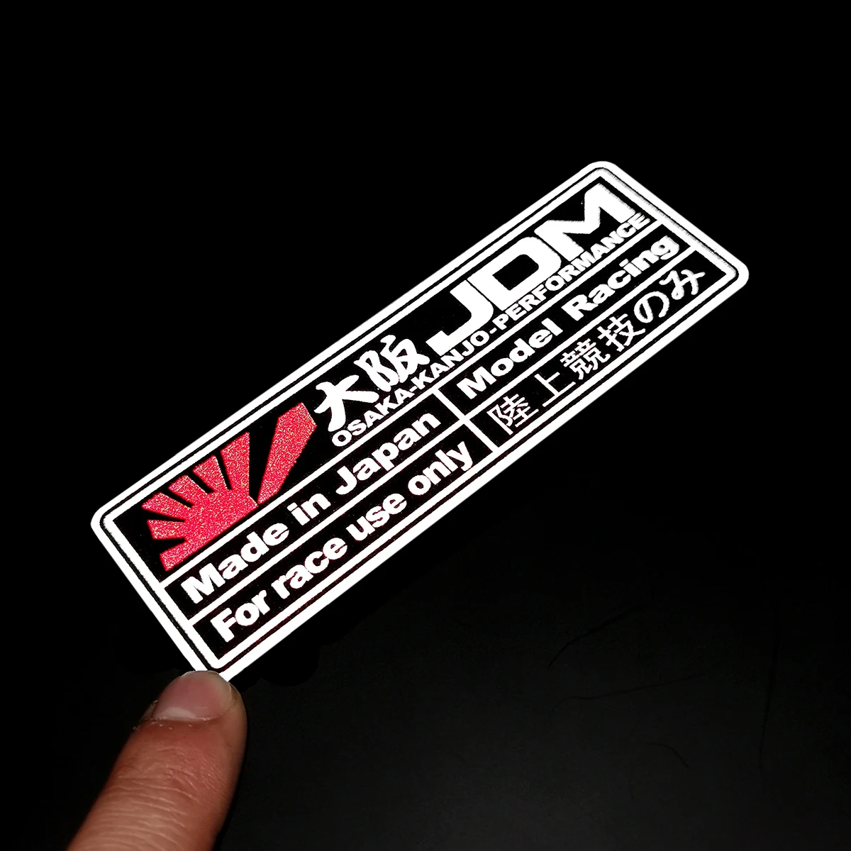3M Reflective OSAKA JDM Style Car Sticker for Toyota Honda Nissan Mazda Mitsubishi Accessories Motorcycle Decals | Автомобили и