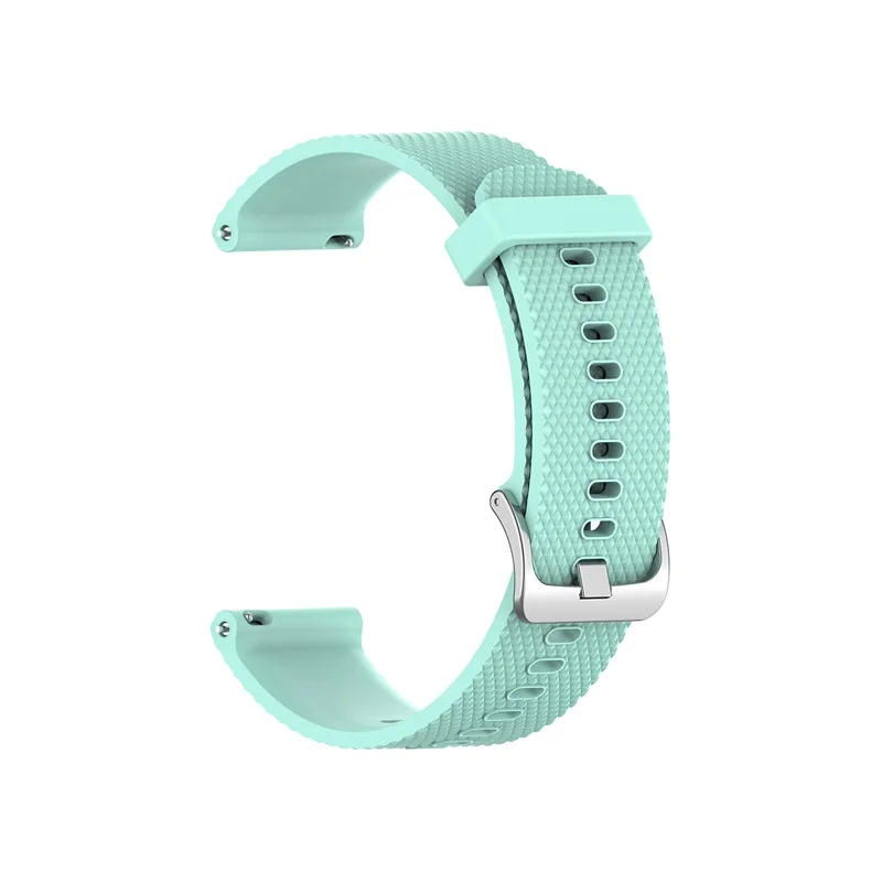 22 мм спортивный силиконовый ремешок для Garmin Vivoactive 4 Смарт-часы ремешок для Vivoactive 3 сменный Браслет аксессуары - Цвет: Зеленый