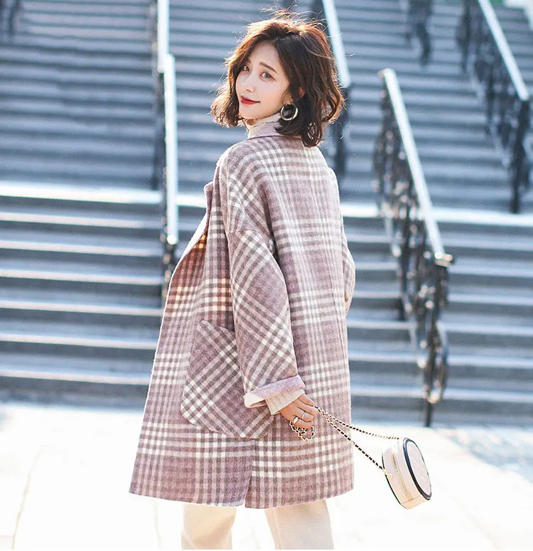 Classic double-sided albaca wool 860g thickened winter cashmere coat fabric