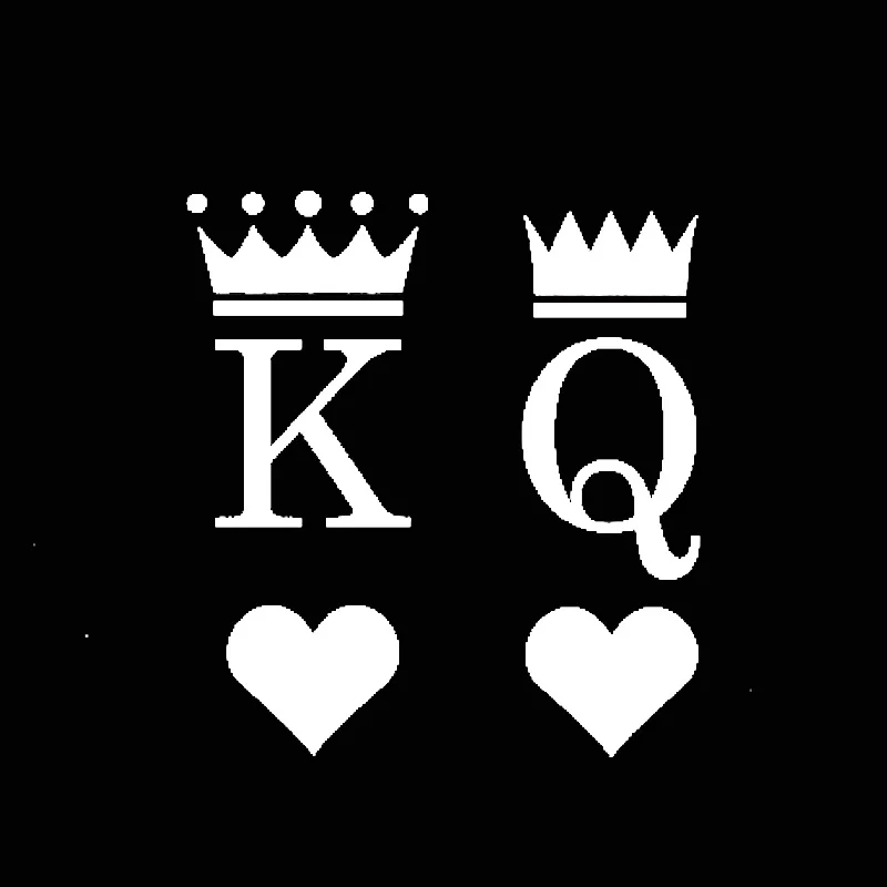 Автомобильные наклейки King Queen водонепроницаемая виниловая автомобильная пленка