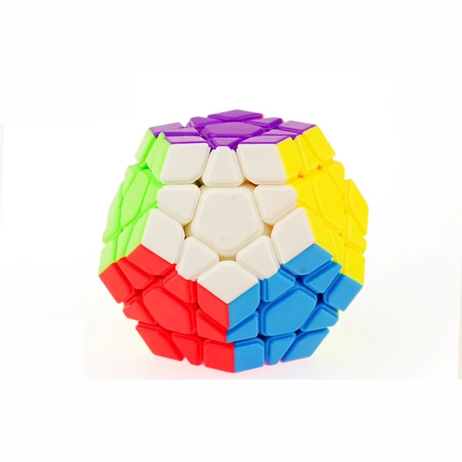 Пластиковый магический куб Megaminx, скоростные игрушки для детей, мини крученая игрушка, 12 сторонний кубик, новинка, Cubo Stress Cubo Magico, профессиональный пазл EE50MF
