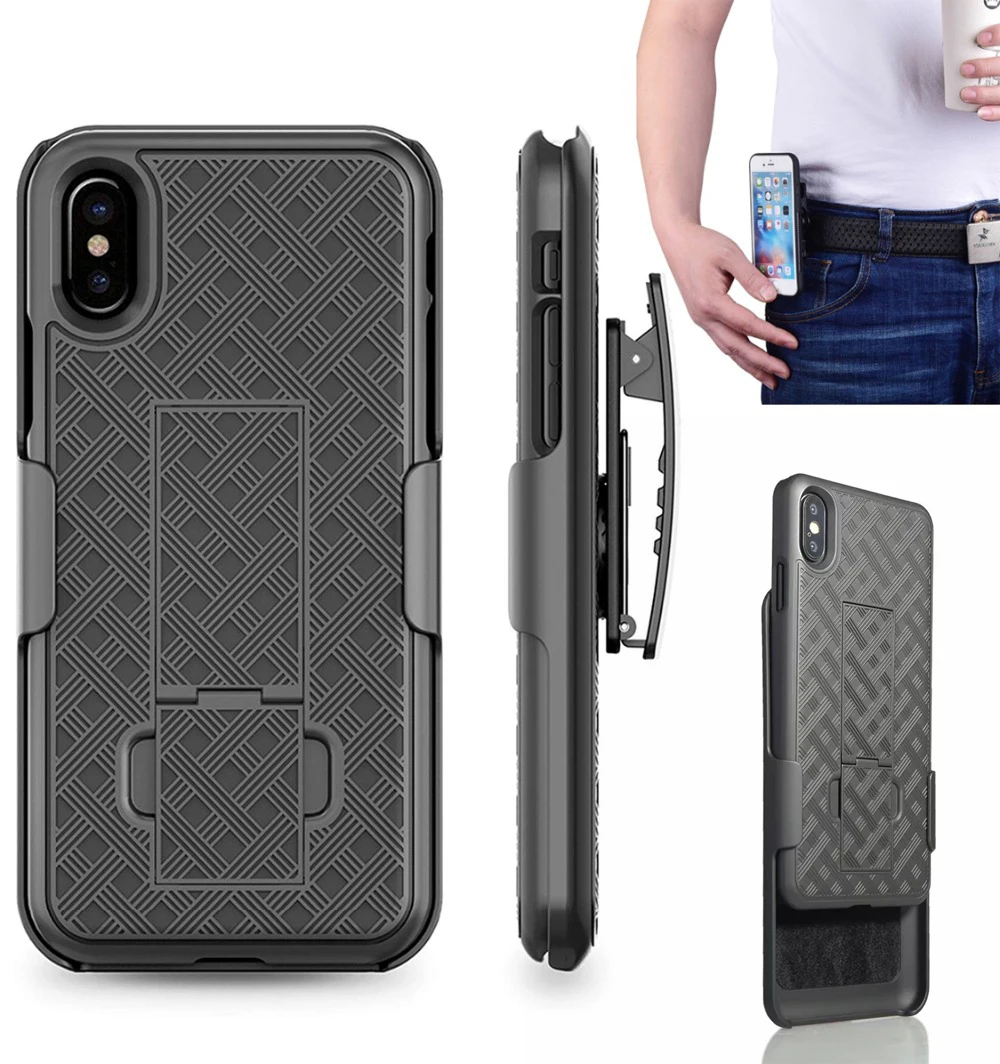 Man-Sport-Case-Waist-Belt-Clip-Holster-Kickstand-Shell-Holder-for-iPhone-7-8-Plus-X