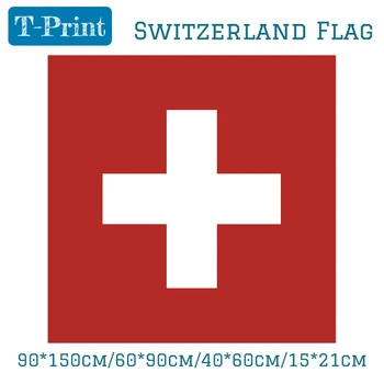 

10PCS Flag * Flying Flag Home Decoration National Flag Swiss Switzerland High Quality Indoor Polyester Outlast Printed