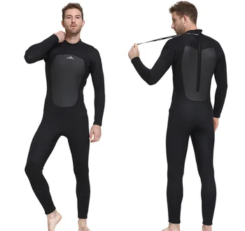

KOMAY New 3MM thickened wetsuit one-piece long-sleeved diving suit waterproof warm swimming diving suit