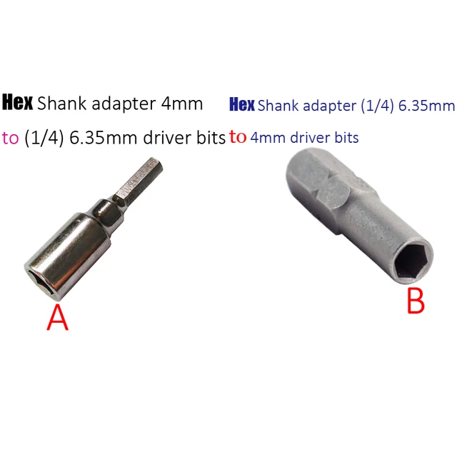 new-6-35mm-1-4-insert-bit-adapter-to-system-4mm-4-screwdriver-micro