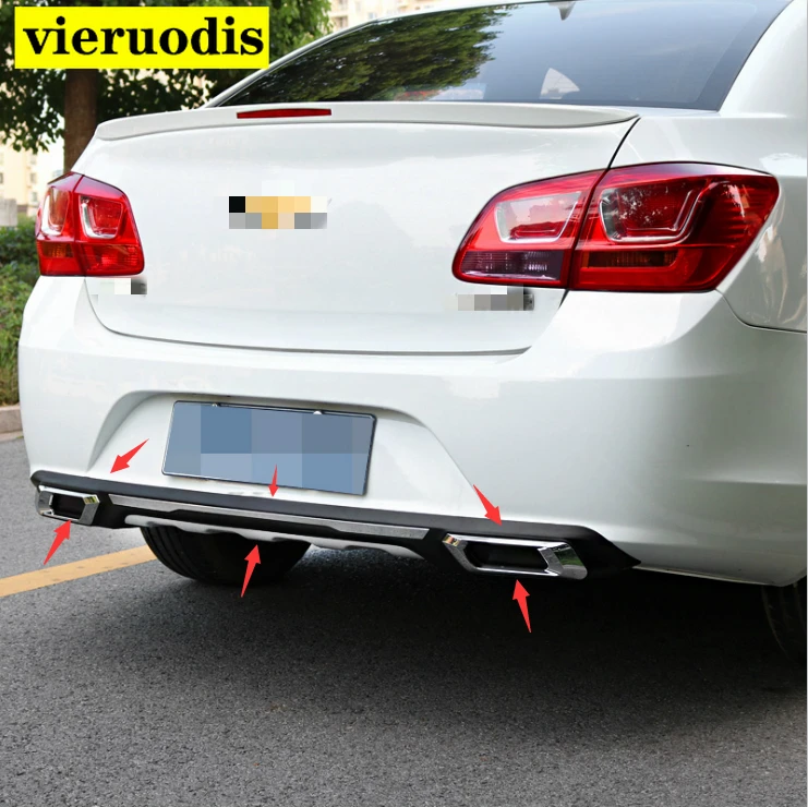 Voor Chevrolet Cruze Achterspoiler Abs Achterbumper Diffuser Bumpers