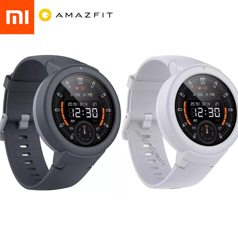 

English Version Xiaomi AMAZFIT Verge Lite Smartwatch 20 Days Battery Life 1.3 Inch AMOLED Screen Built-in GPS Heart Rate Monitor