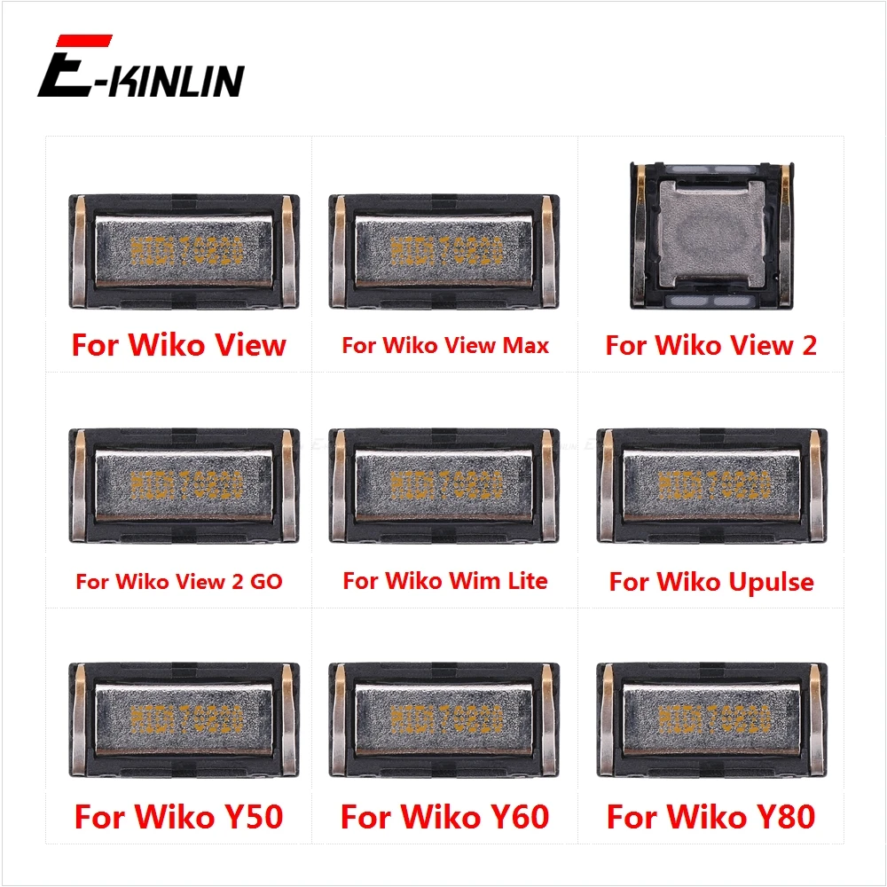 

Earpiece Receiver Front Top Ear Speaker Repair Parts For Wiko View Wim 2 3 Y50 Y60 Y820 Upulse Pro Max Go Lite