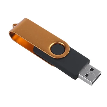 

32GB Gold Swivel Fold USB 2.0 Flash Memory Drive Stick Storage Thumb Pen U Disk