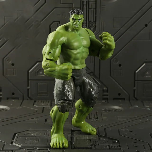 Hulk Marvel Мстители эндшпиль Железный человек паук Железный человек танос Тор Халк Капитан Америка фигурка игрушки для детей мальчиков - Цвет: Hulk
