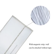Магнитная полоса оконный Утеплитель для мобильных кондиционеров мягкая ткань уплотнения перегородки уплотнения BJStore