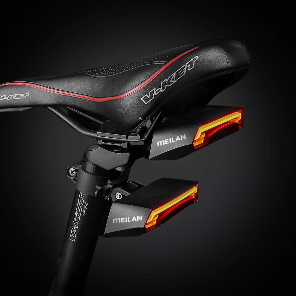 USB Bicycle Light Meilan x5 Wireless Smart Brake Bike Light Headlights Led Turn Signals Rear Tail Lamp Cycling Accessories USB Bicycle Light Meilan x5 Wireless Smart Brake Bike Light Headlights Led Turn Signals Rear Tail Lamp Cycling Accessories