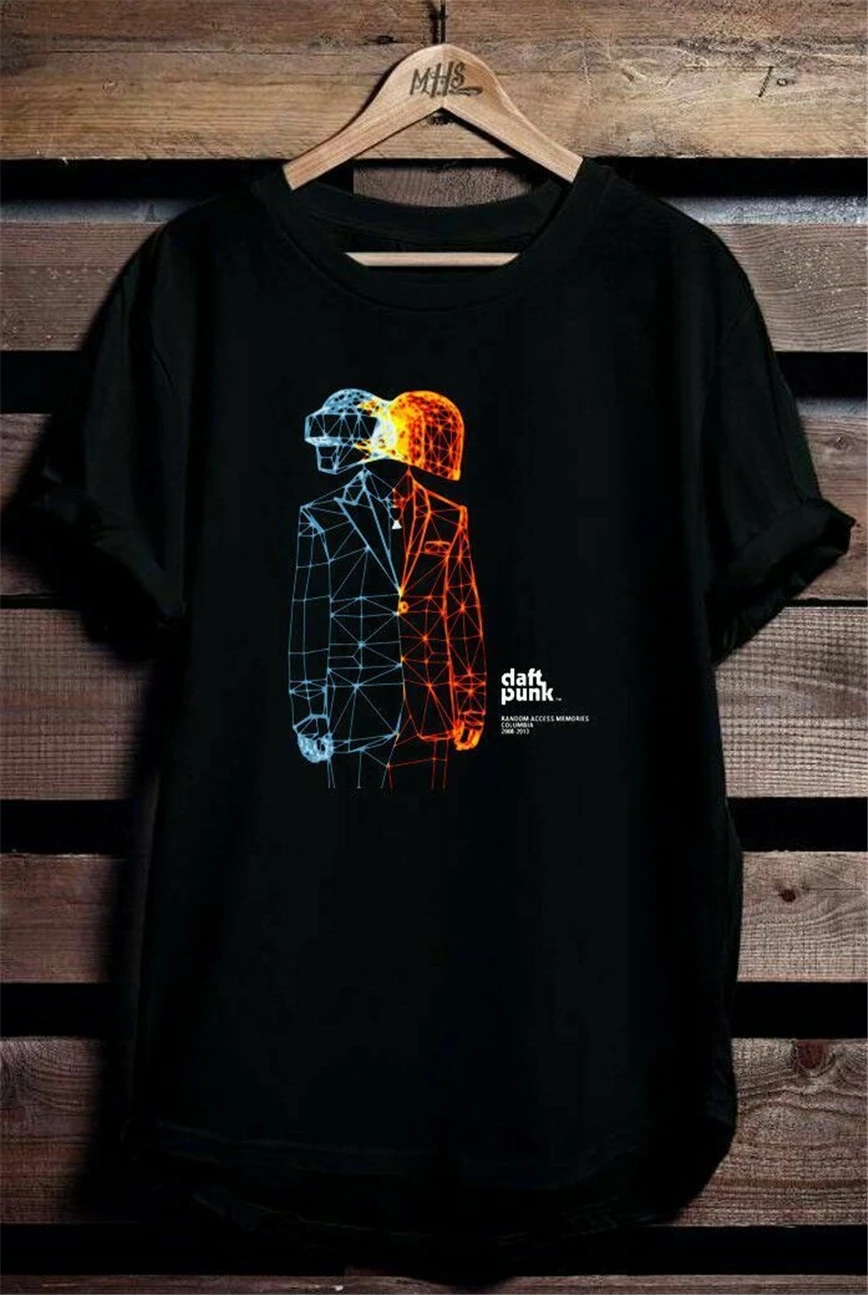 Новинка футболка Daft в стиле панк для диджея размеры S M L Xl 2Xl США размер Em31 из