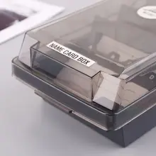 Большая емкость разделитель индекс вкладки бизнес-держатель для карт имя карты коробка для хранения Органайзер чехол