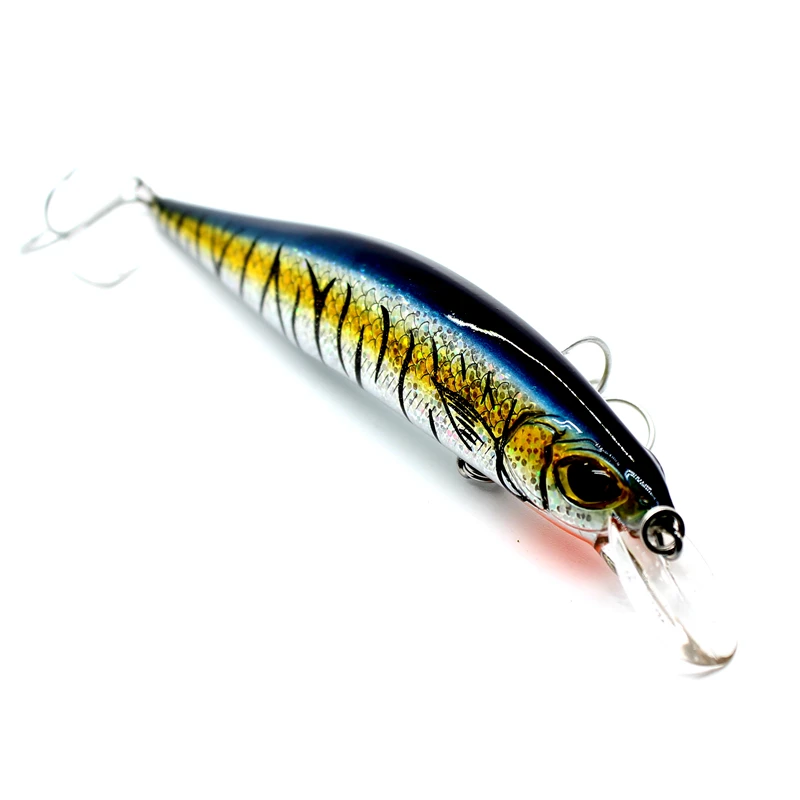Aoclu-Floating Minnow Hard Bait Wobbler, Jerk Lure, Diving, 1.8M, Deep Magnet Weight, Seabass Killer, Vmc Hook, 135Mm, 18.7G